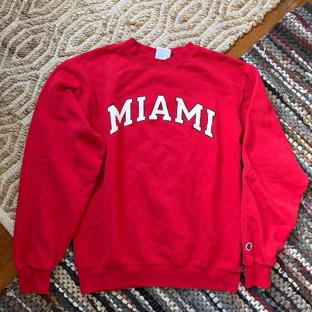Vintage Miami Champion crewneck